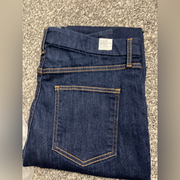 Frank & Eileen NWT Flannigan jeans 30 / 31 flare high rise Contrast Bbotcut - Picture 5 of 5